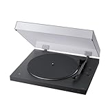 Sony PS-LX310BT Belt Drive Turntable: Fully Automatic Wireless Vinyl Record Player with Bluetooth and USB Output Black