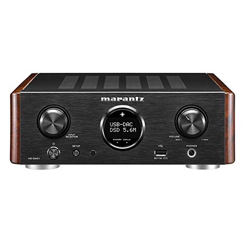 Marantz HD-DAC1 - Reference Quality Headphone Amplifier, Digital-Analog-Converter & Stereo Preamp All-in-One | High Resolution Audio Playback | iPod/iPhone Compatible | MusicLink Space Saver Design